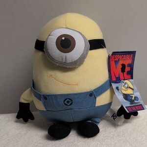 Despicable Me Dave Minion Plush - Toy Factory 2011 Yellow & Blue